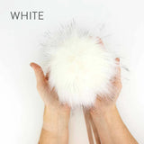 Faux Fur Pom-Pom - 6"