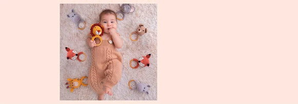 Amigurumi Crochet Baby Rattle Kit