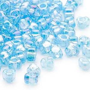 Miyuki Beads - Triangle # 5 - Iris Light Blue
