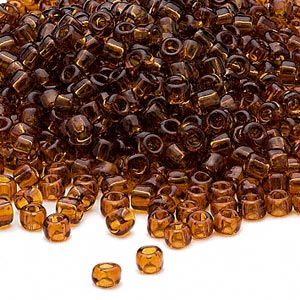 Dyna-Mites Beads - # 6 - Transparent Rootbeer