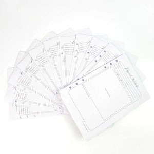Project Journal Pocket Divider Refill Pack - Set of 12