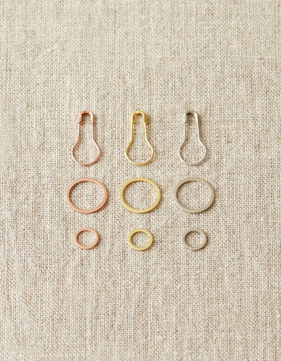 Precious Metal Stitch Markers