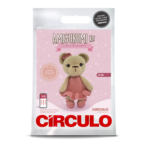 Amigurumi Cuddly Teddy Bear Collection Kit