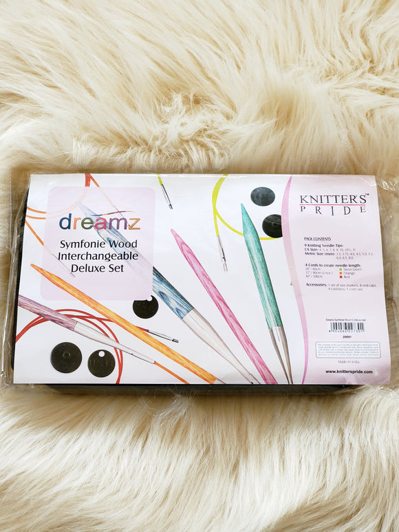 Knitter's Pride - Dreamz Symfonie Wood Interchangeable Deluxe Needle Set