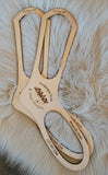 Panbanged Logo Wood Sock Blockers