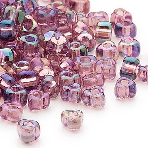 Miyuki Beads - Triangle # 5 - Iris Lilac