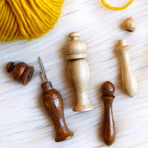 Furls Fiberarts - Large Handmade Wooden Needle Holder - Maple – Panbanged  Knits & Fiber Shoppe