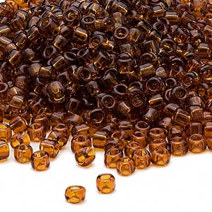 Dyna-Mites Beads - # 6 - Transparent Rootbeer